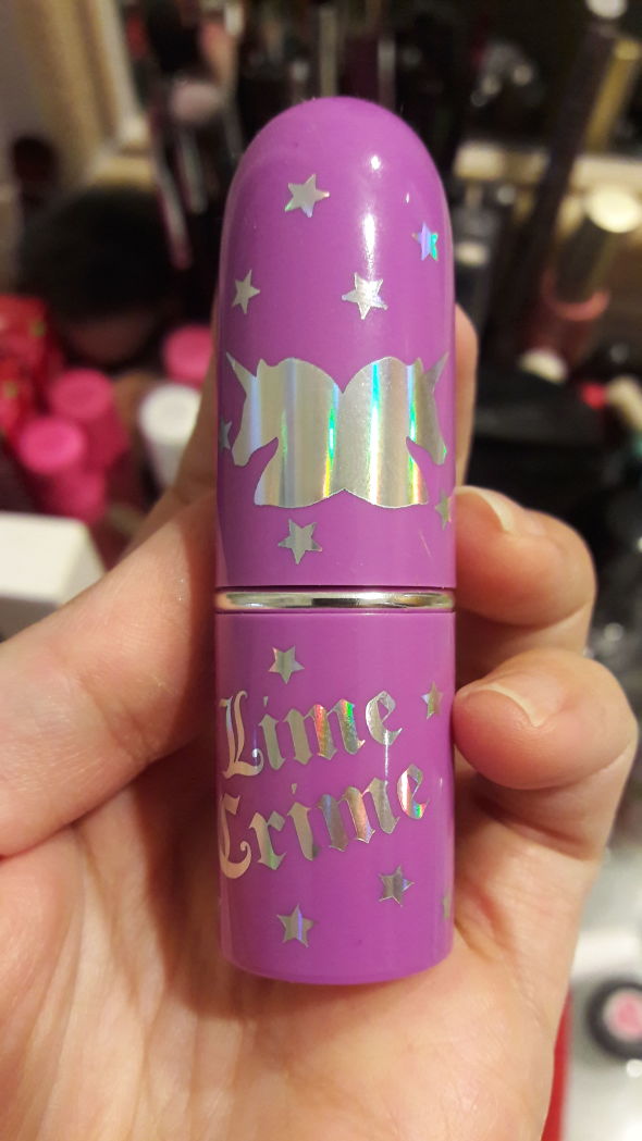 great pink planet limecrime lipstick