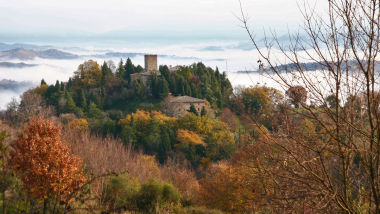 Castello di Petroia - Panoramica