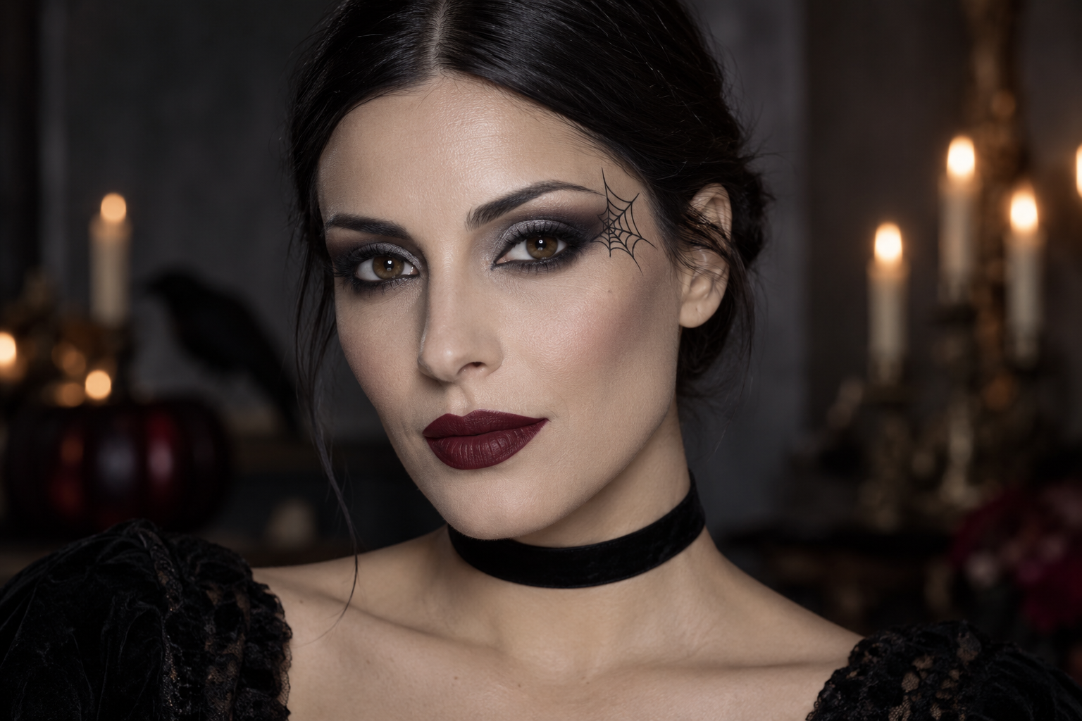 Trucco Halloween: come realizzare un look da vampira, elegante e irresistibile